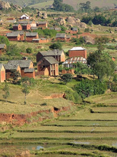 0024_Hautes Terres_Village Betsiléo